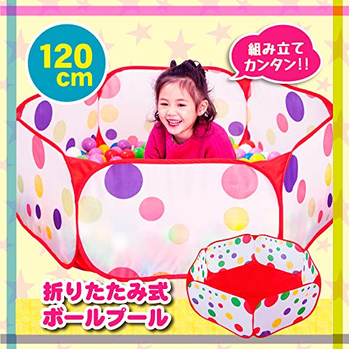 未使用品FUNTRESS ボールプール 円形2個セット(ピンク・グレー)
